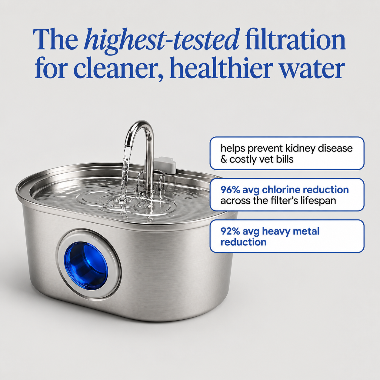 Pawira Stainless Steel Water Fountain