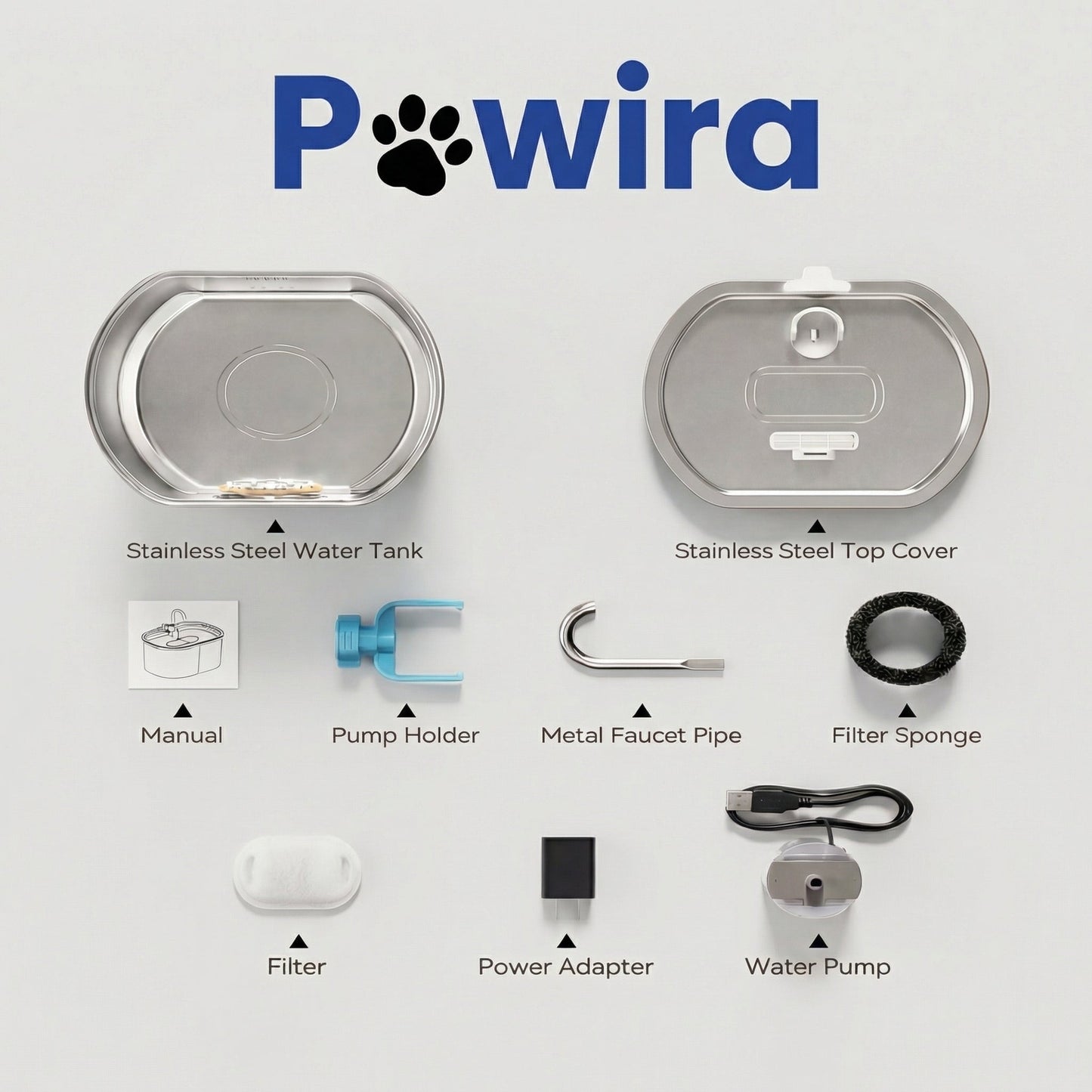Pawira Stainless Steel Water Fountain